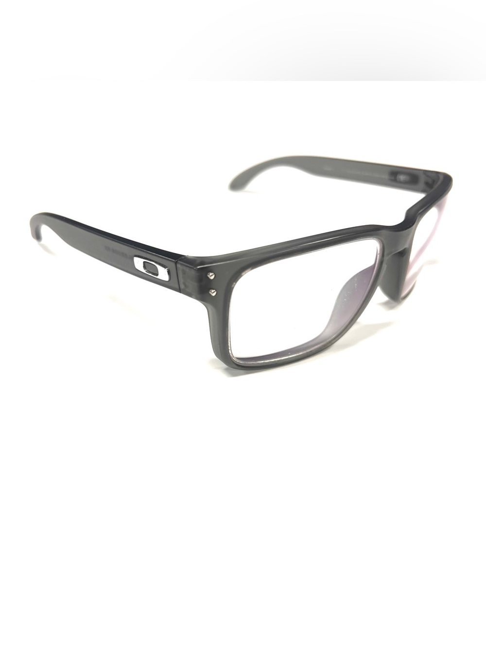 Oakley Holbrook RX OX8156-0756 Satin Grey Smoke Eyeglasses Frames 56-18-137